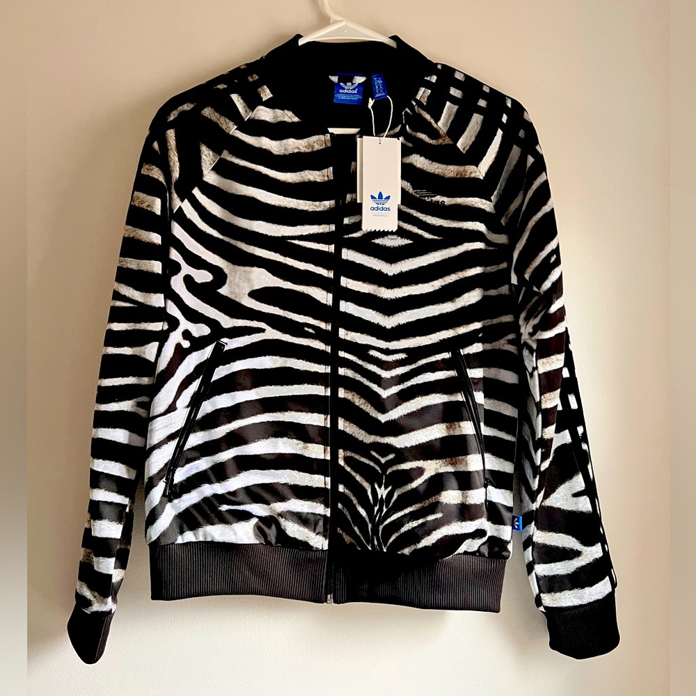 Adidas Zebra Supergirl Jacket